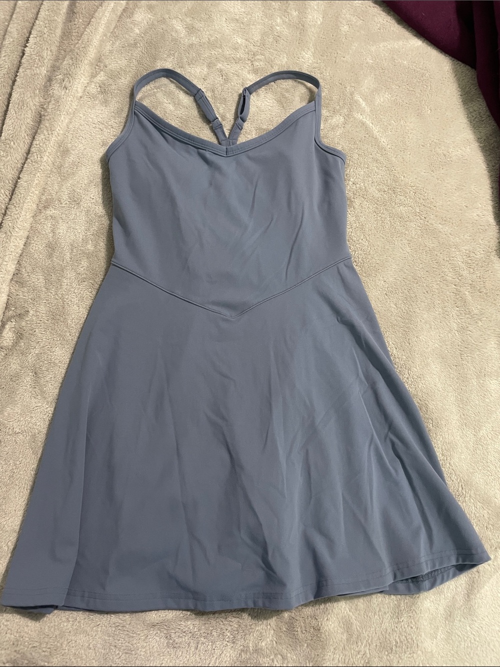 Blue Women's A-Line Strappy Dress
